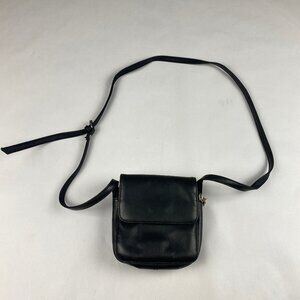 Vintage Hobo International Crossbody Purse Organizer Black